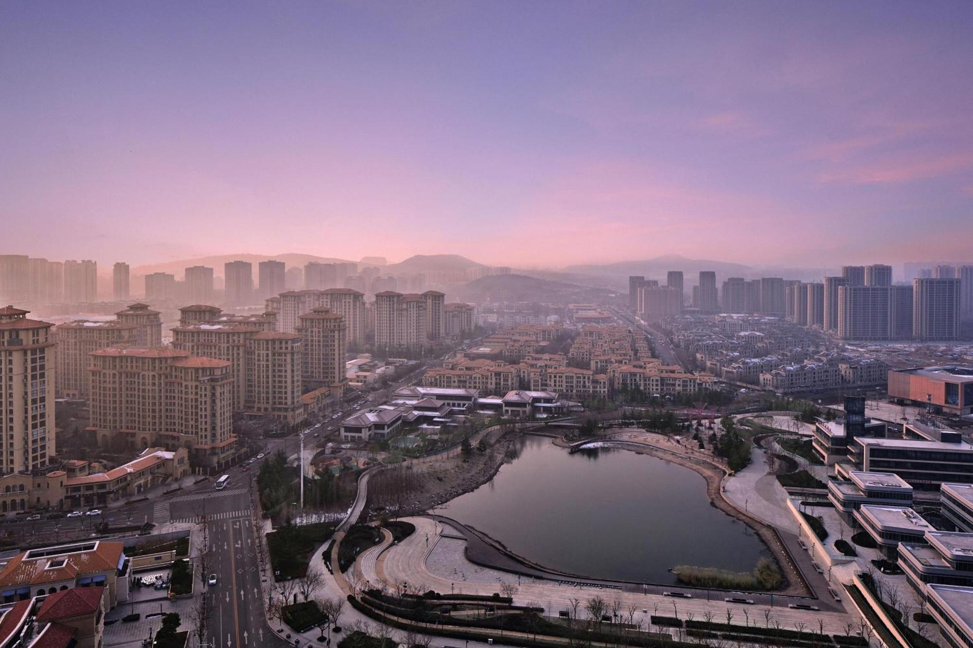 Sheraton Qingdao Licang Hotel Esterno foto